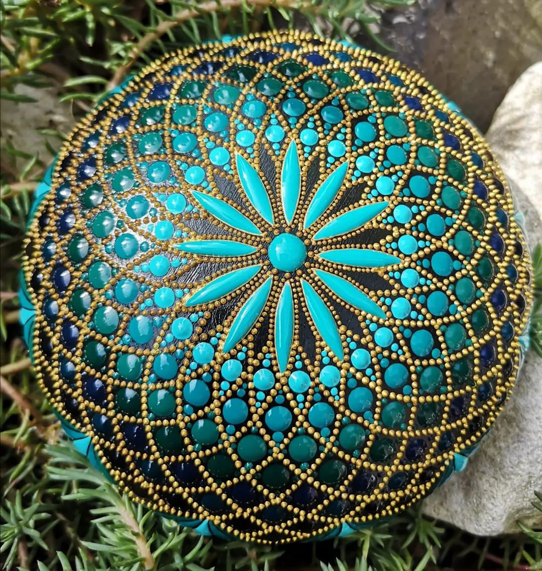 Mandala Decorative Art by Gerlinde Delft
