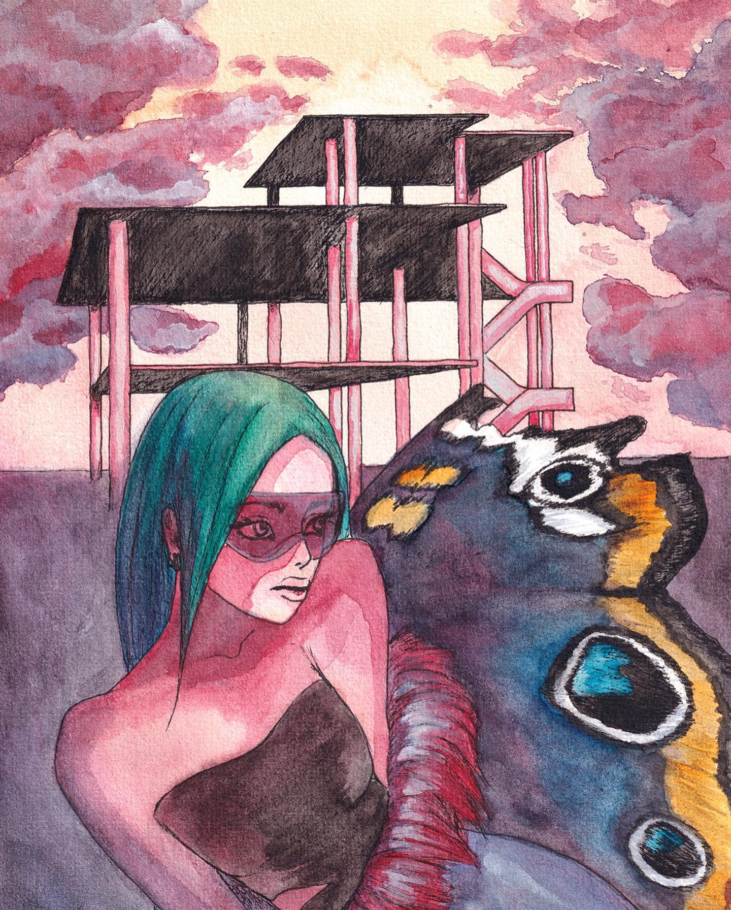 Away from the lanes by Keopathana Art