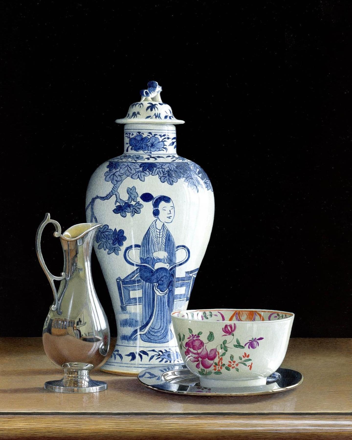Porcelain Painting by Tim Gustard