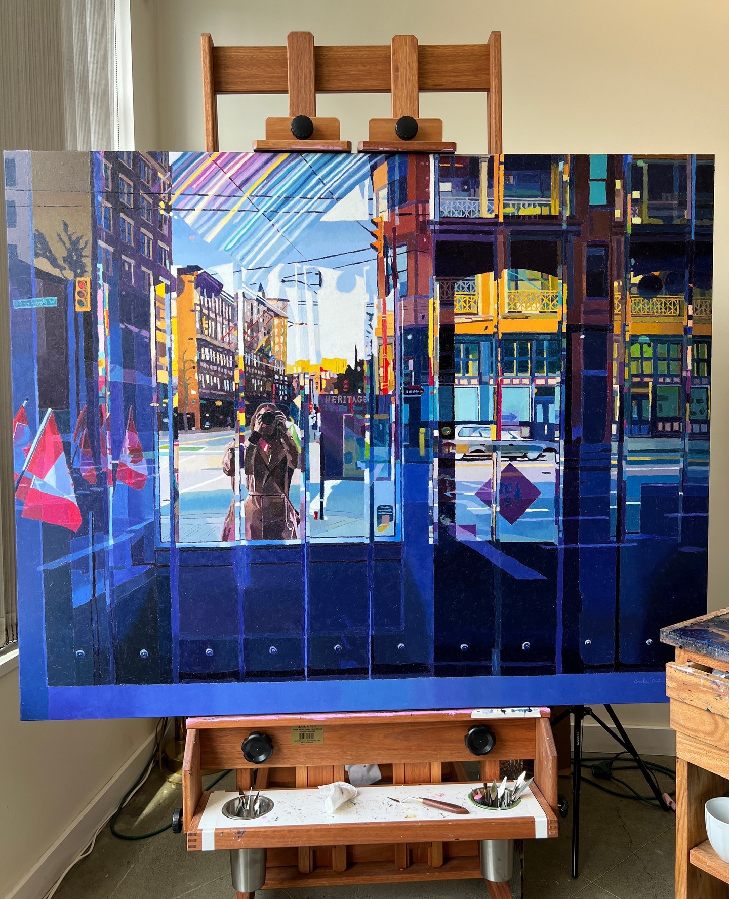 Chinatown Reflections by Emilie Fantuz
