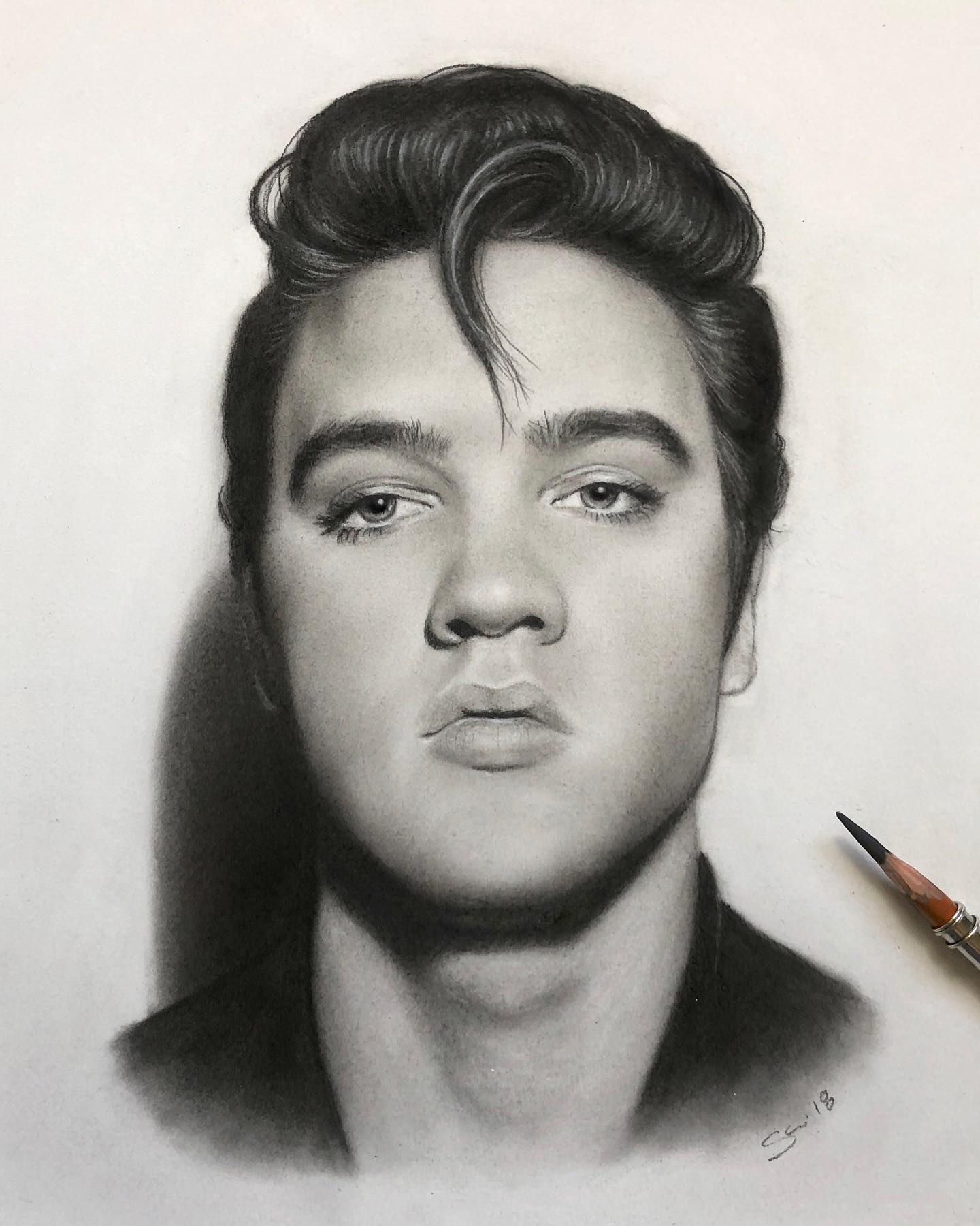 Elvis Presley by Saverio Scoleri