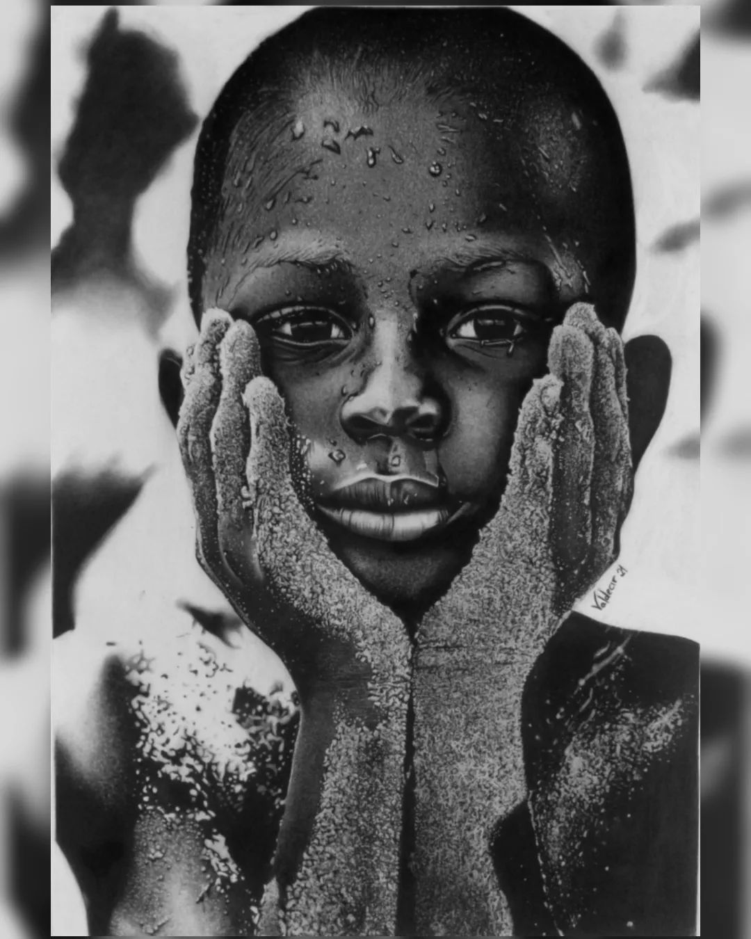 Child Drawing by Valdecir Ramos Gonçalves