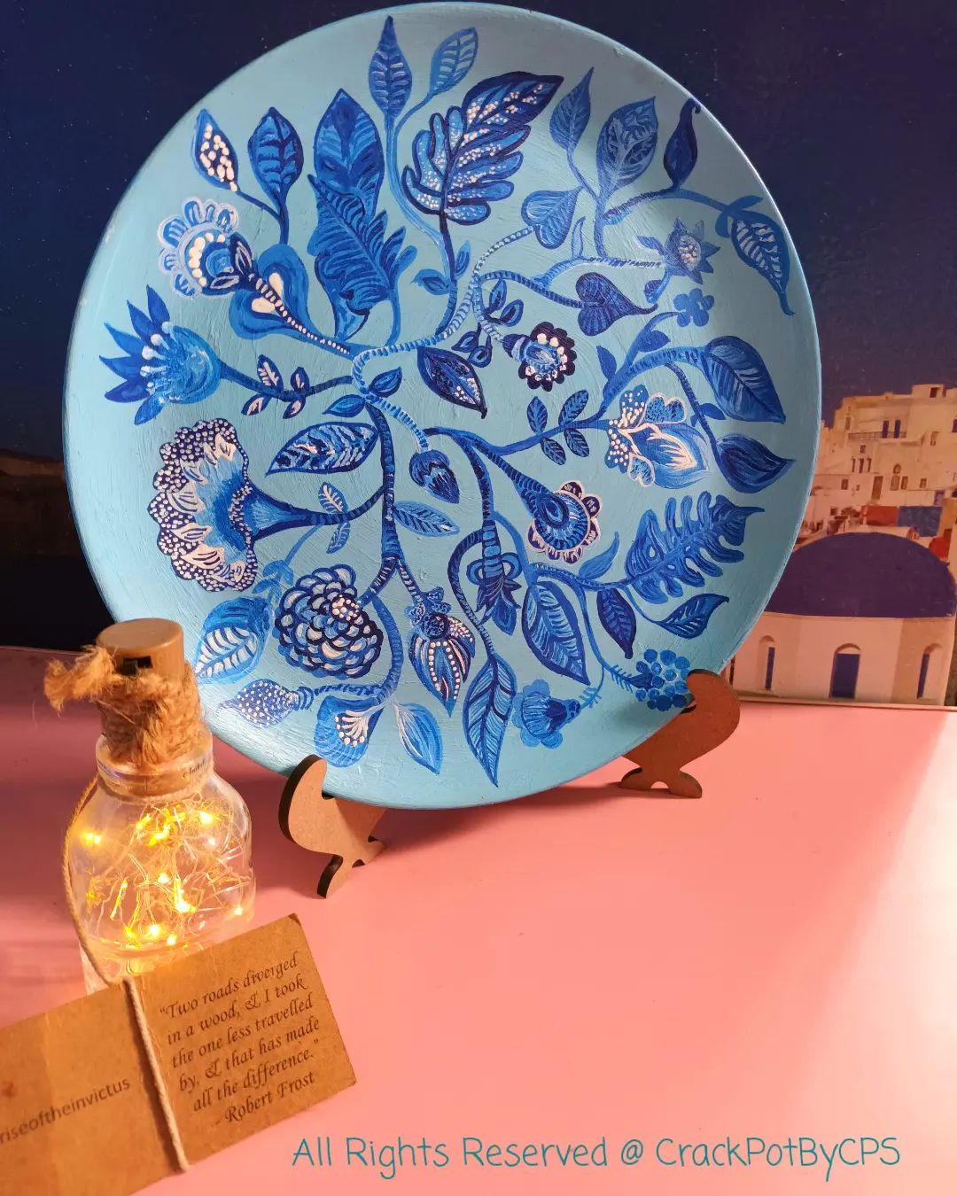 Plate Decorative Art by Chynelle PS