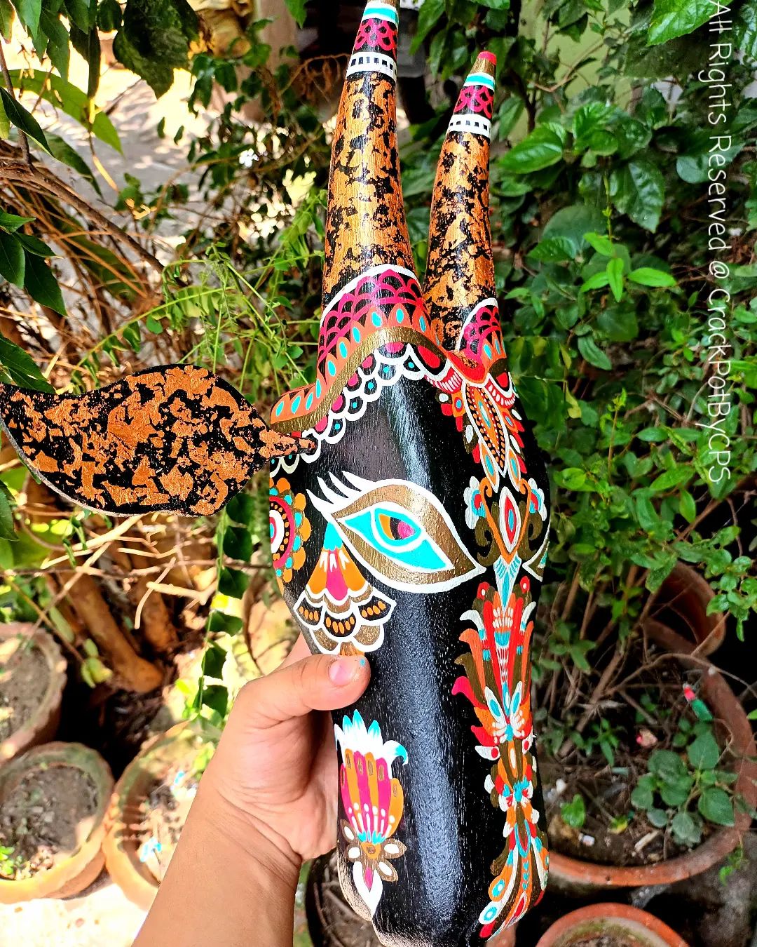 Cow Decorative Art by Chynelle PS
