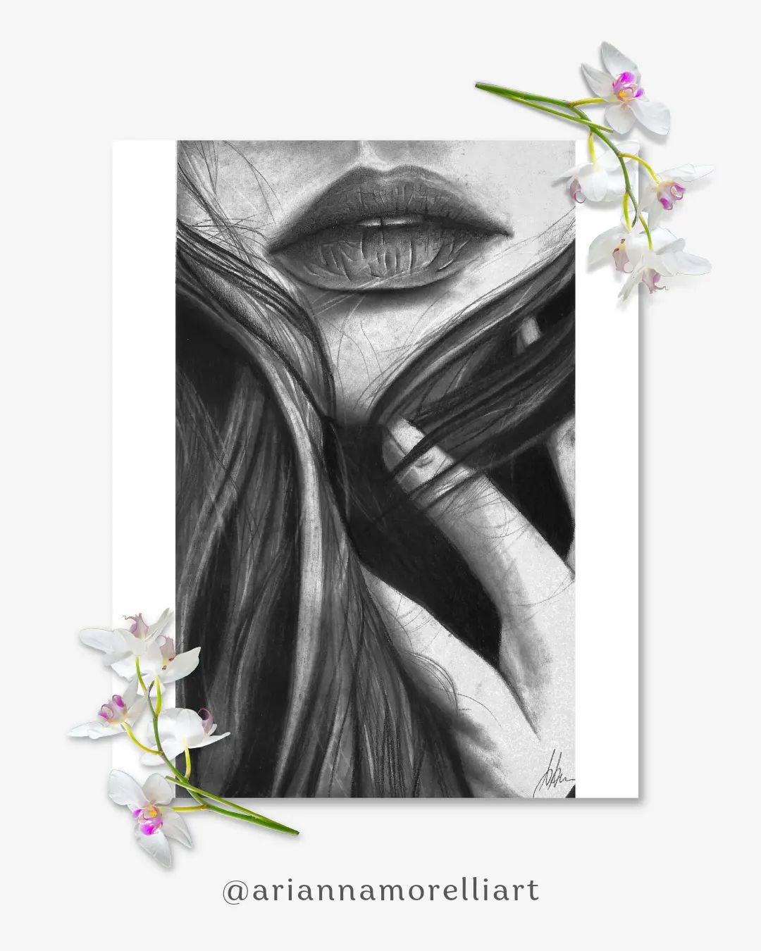 Woman Drawing by Arianna Morelli