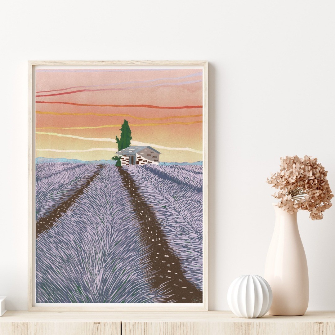 Landscape Painting by Joanne Spencer