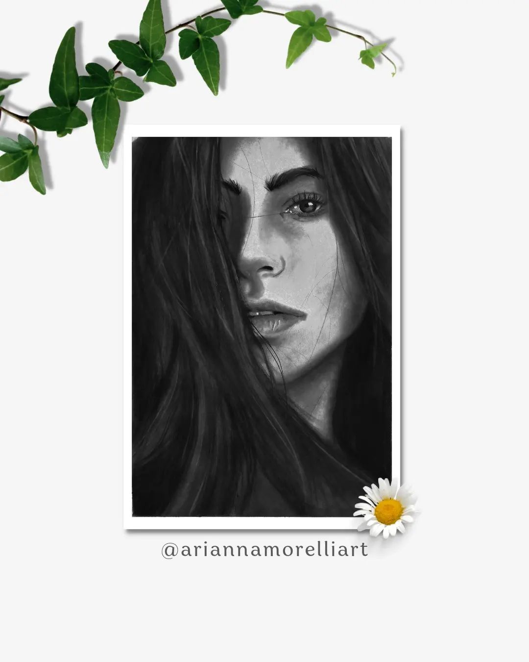 Woman Drawing by Arianna Morelli