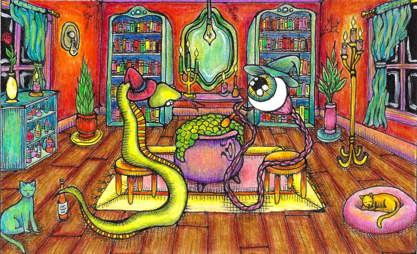 Drawing by Cheyenne Dean