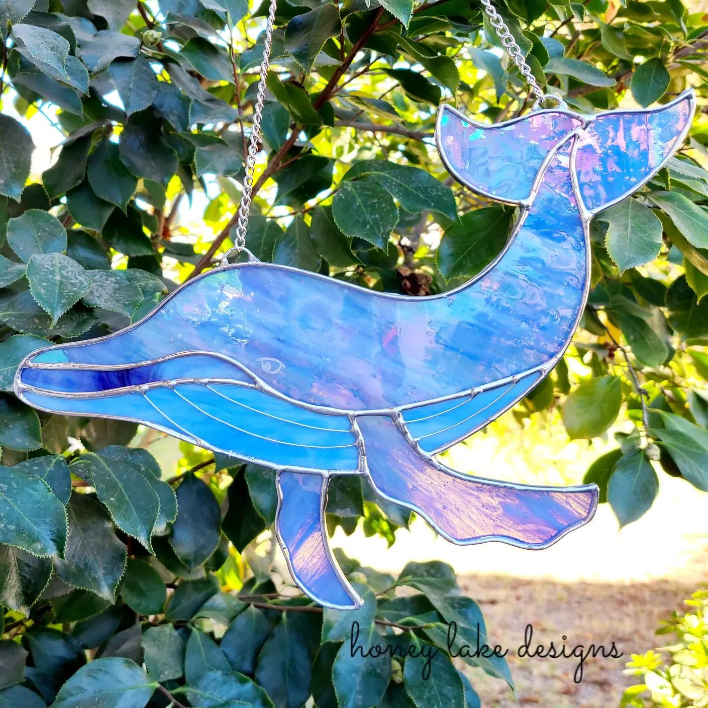 Glass Whale by Jen Artist