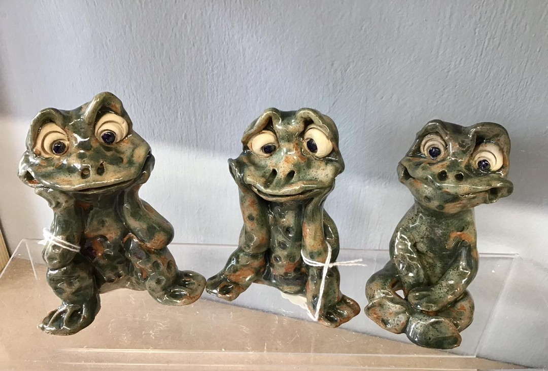 Little frogs by Sally Moss
