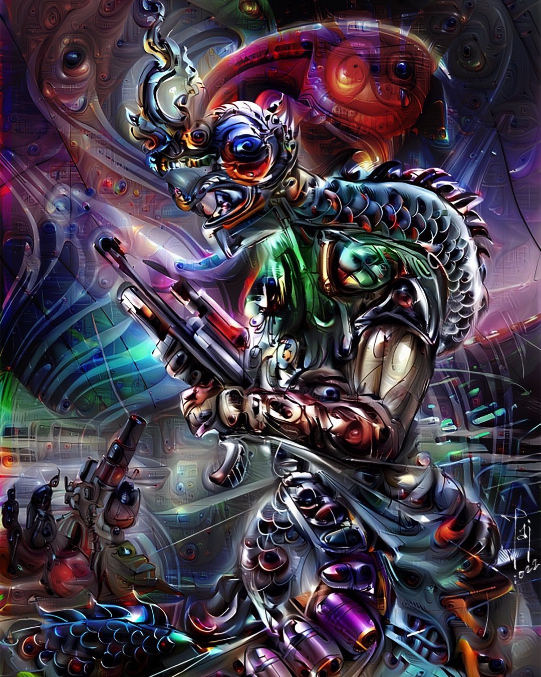 Surrealism Digital Art by Pratai Sangraksakaite
