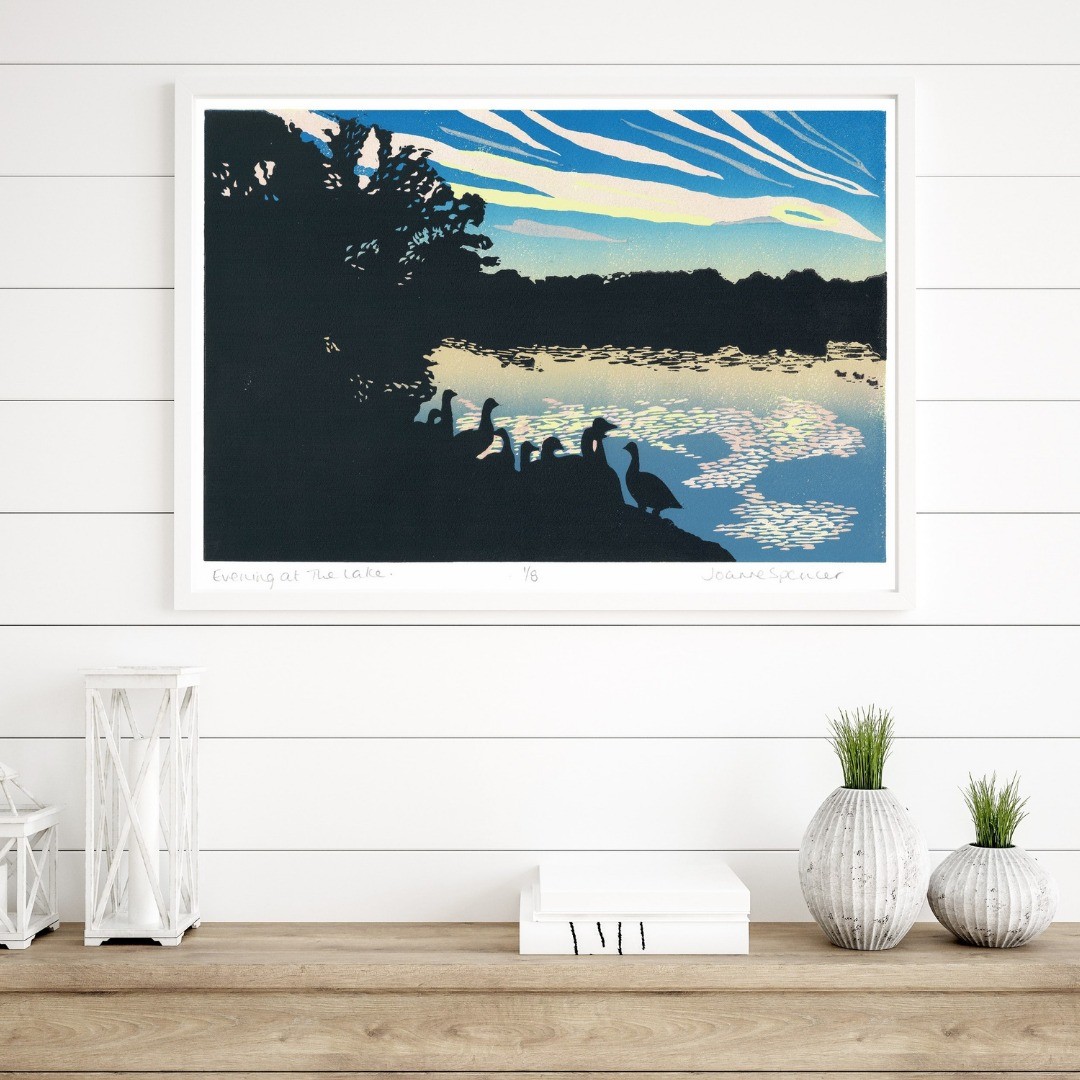 Landscape Painting by Joanne Spencer