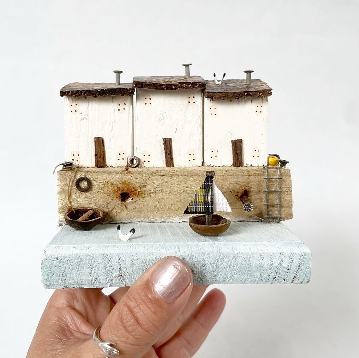 Coastal scene by Caroline Holland-Lloyd