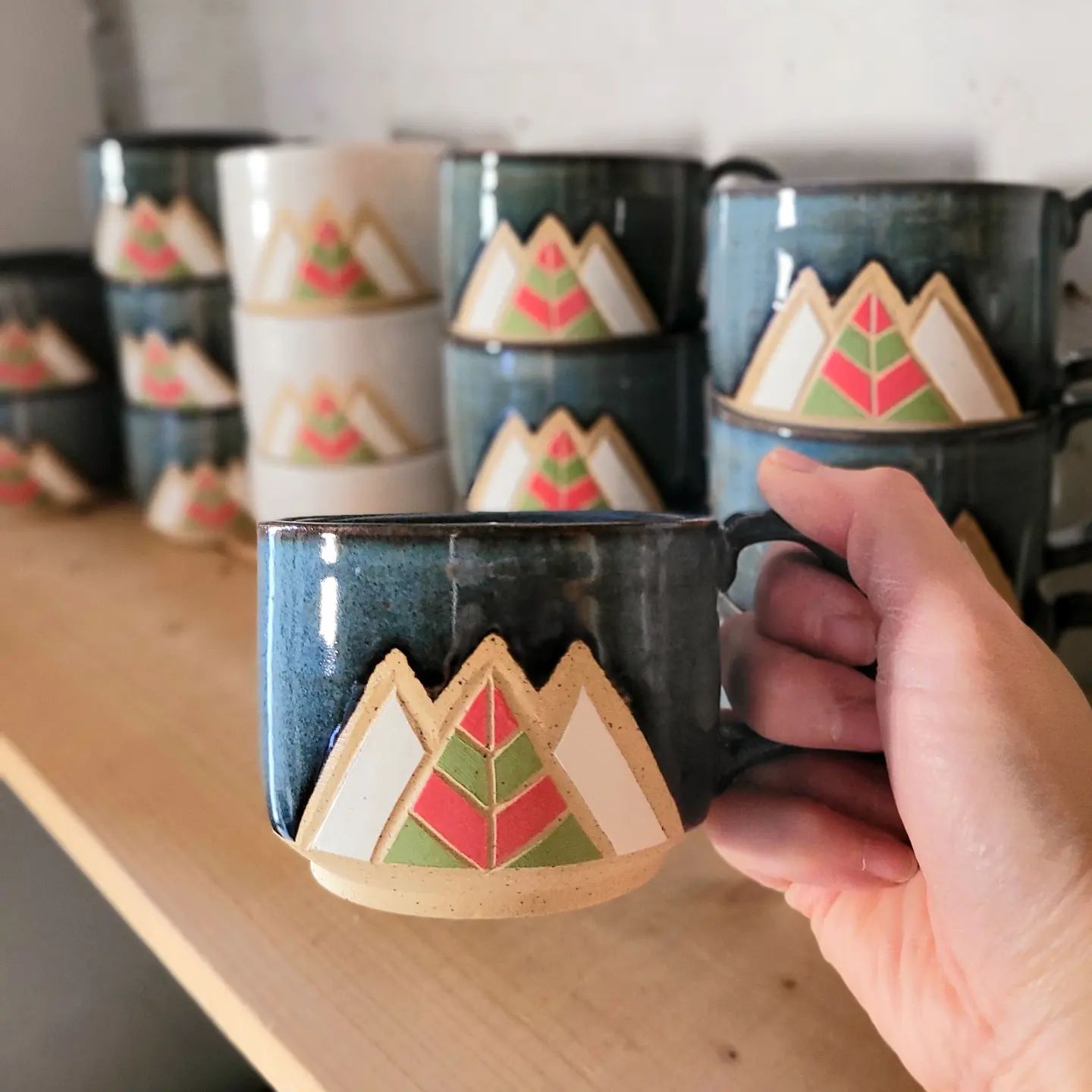 Mug Decorative Art by Moon Kyung Kim