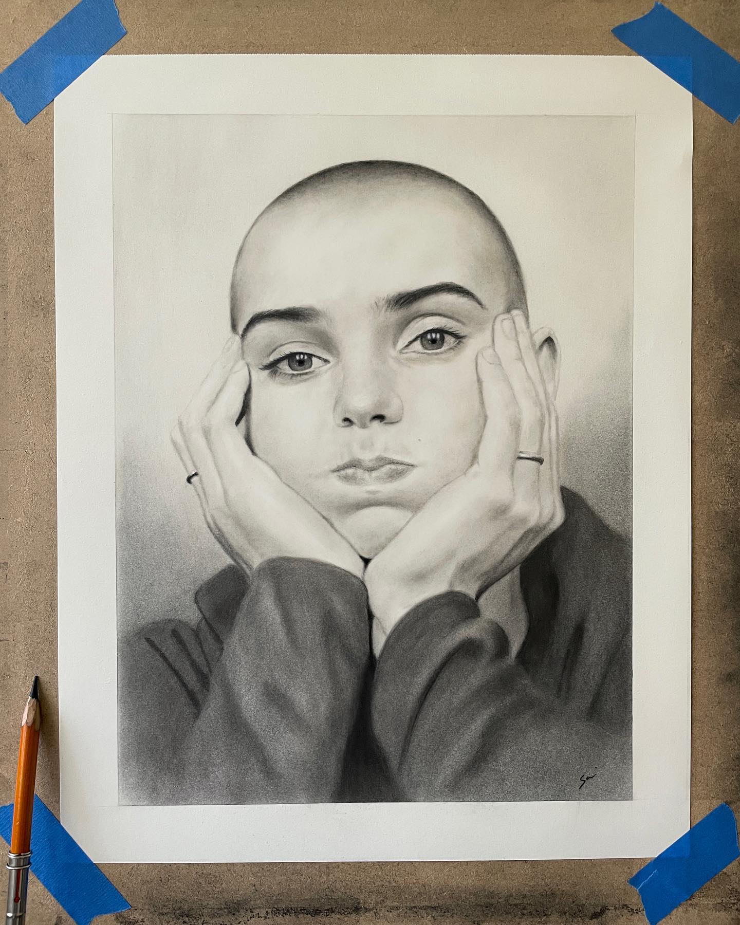 Sinéad O’Connor by Saverio Scoleri