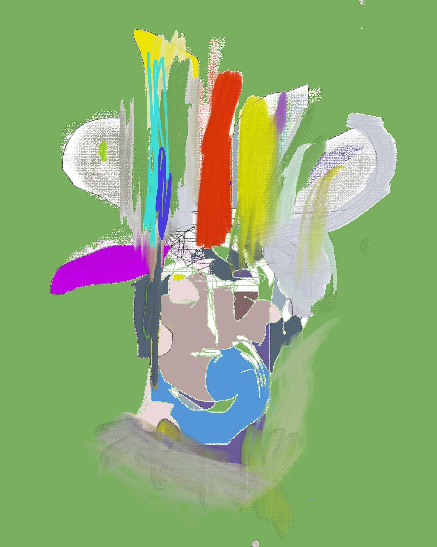 Painting by Borg de Nobel